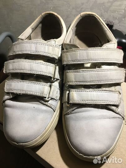 Ecco кроссовки (кеды) кожа детские