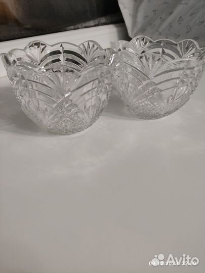 Хрустальная ваза (салатница) СССР