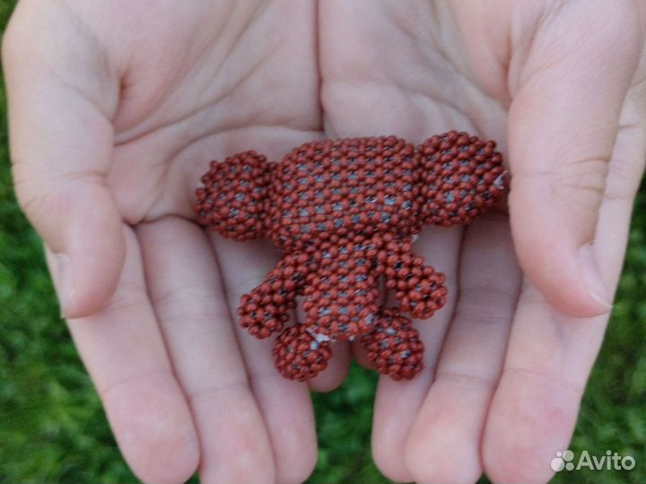 Чебурашка из бисера