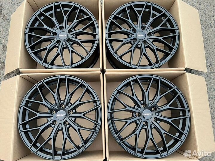 Новый комплект литых дисков r18 на Gelly Coolray