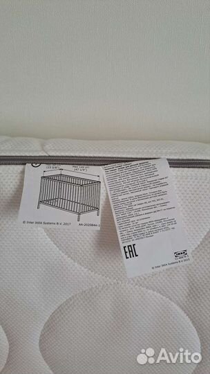 Матрас детский 120 60 IKEA