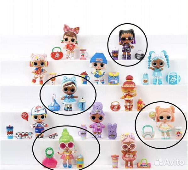 Lol mini sweets 2 тубы распознанные, новые