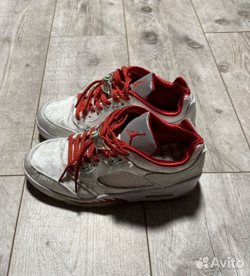 Jordan 5 Retro Low clot White Silk 20th