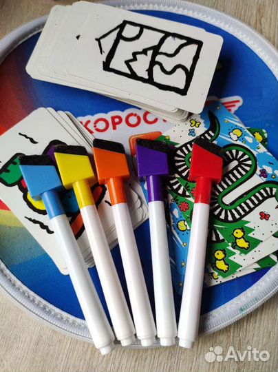 Скоростные цвета Настольная игра