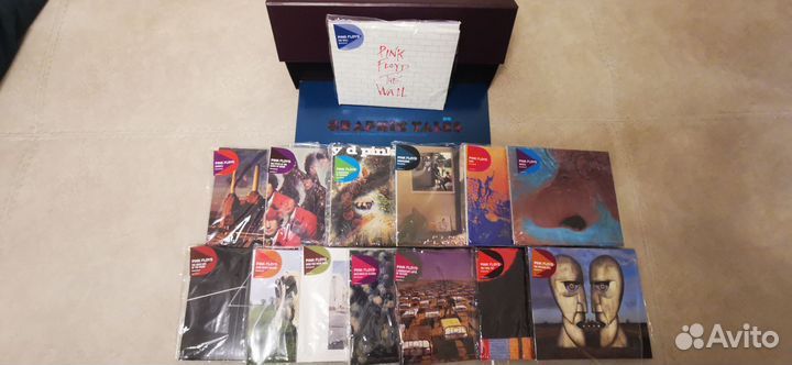 Pink Floyd cd box made in EU, remast 2011 год