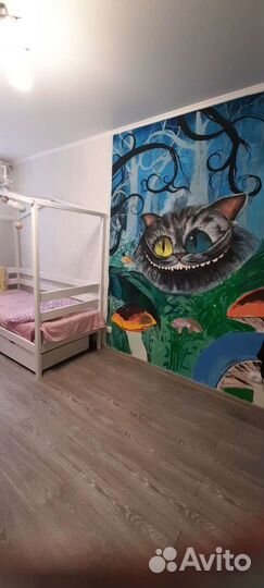 Роспись стен в интерьере, художественные работы лю