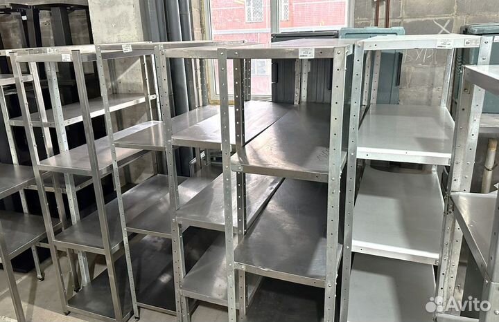 Стелаж, полка из нержавейки