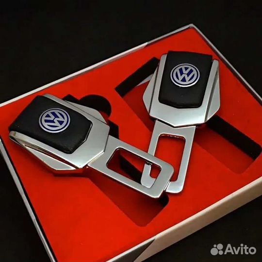 Vip заглушки ремней безопасности с логотипами авто