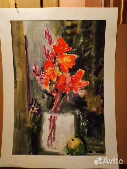 Старинная картина Г.Малыш