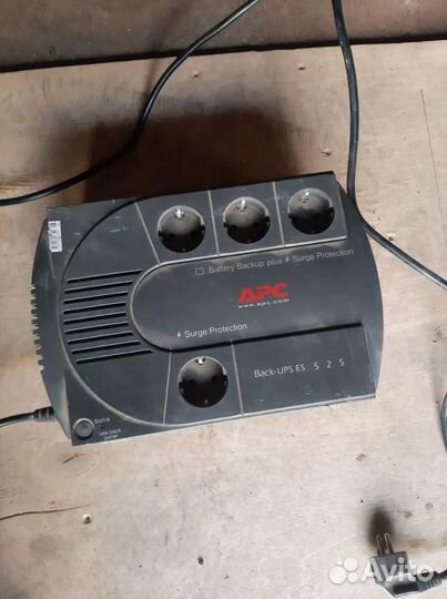 Ибп APC Back-UPS ES 525 (BE525-RS) 4 розетки, USB
