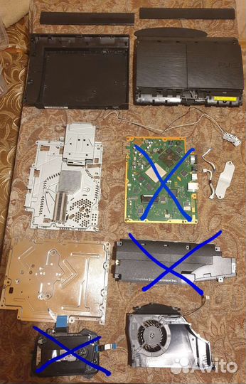 Sony ps3 super slim запчасти