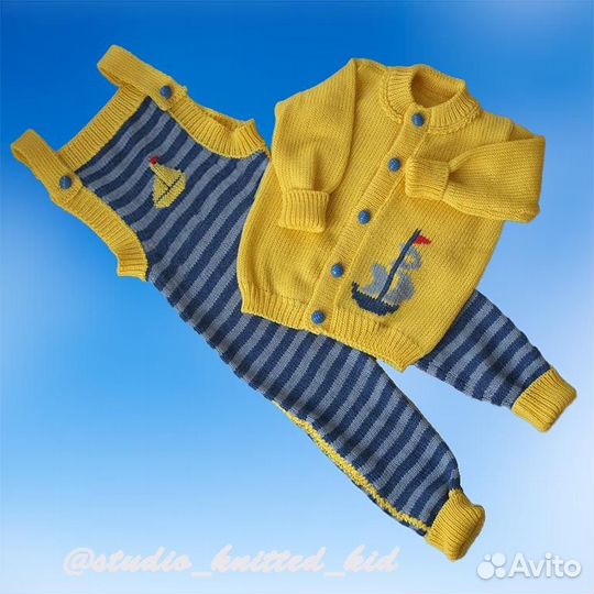 Костюм детский из шерсти 