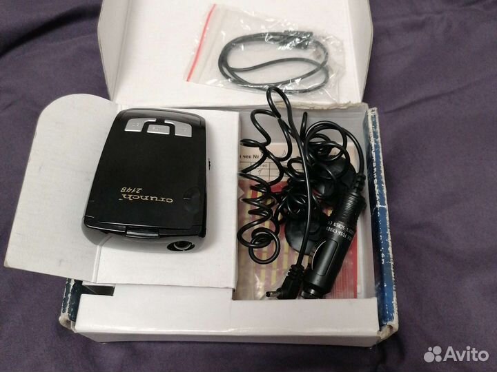 Радар детектор crunch 214b