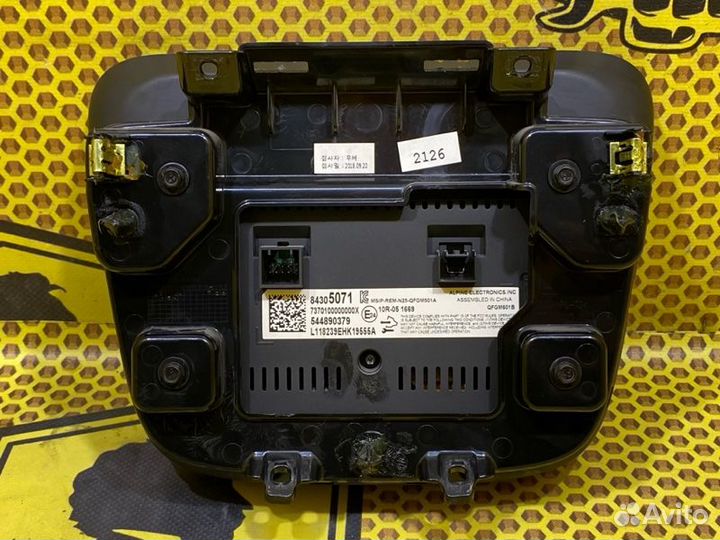 Магнитола Chevrolet Malibu