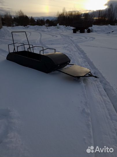 Сани из пнд без тента