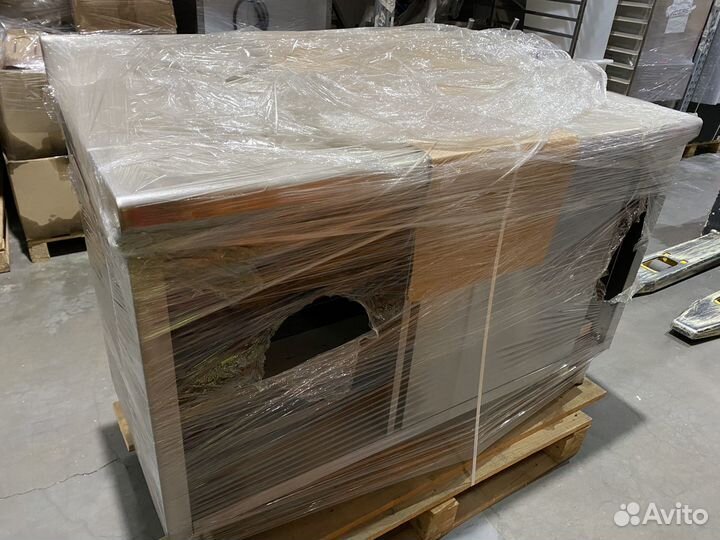 Стол с раздвиж дверьми 1400х700х900 с борт 100 мм