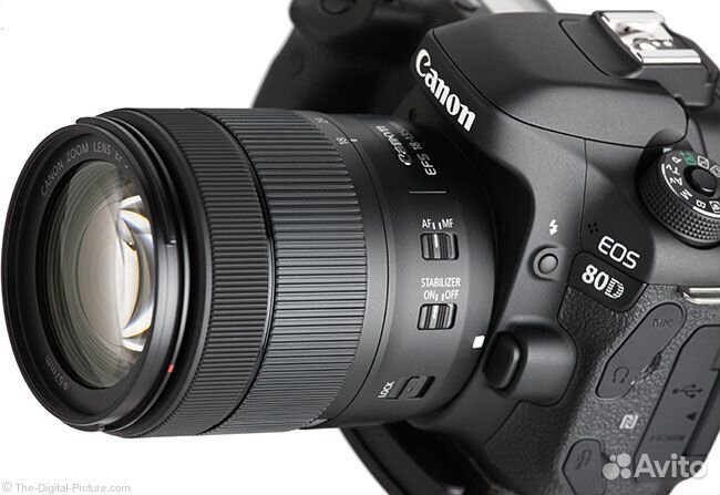 Canon EOS 80D Kit EF-S 18-135mm f/3.5-5.6 IS USM