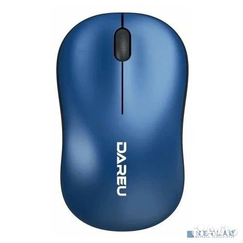 Мышь беспроводная Dareu LM106G Blue-Black (синий с