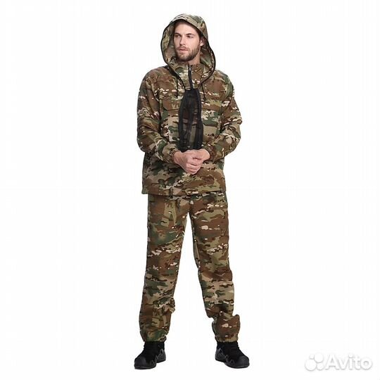 61003 Костюм противоэнцефалитный rip stop, камо