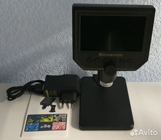 Микроскоп цифровой с дисплеем и записью объявление продам