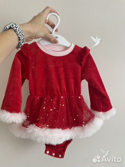 Новогодний боди