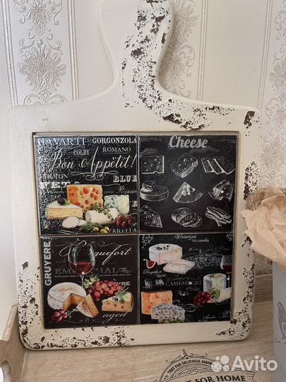 Сырная доска для интерьера