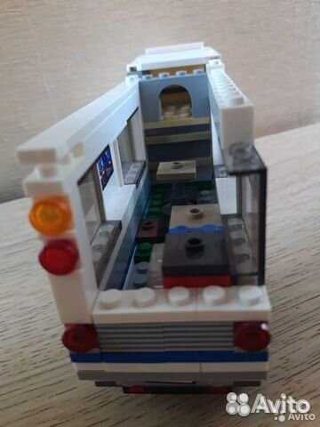 Lego city Прицеп от трелера,части космолёт,самолёт