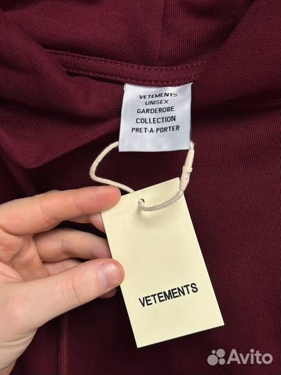 Худи Vetements (Бордо)