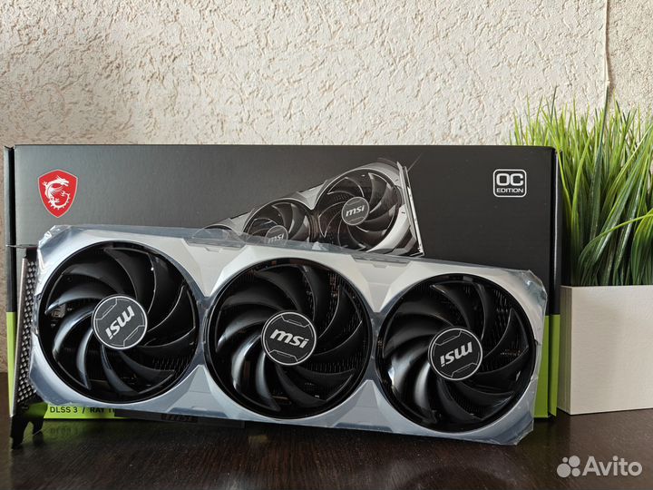 Видеокарта MSI GeForce RTX 4070 super ventus 3X OC