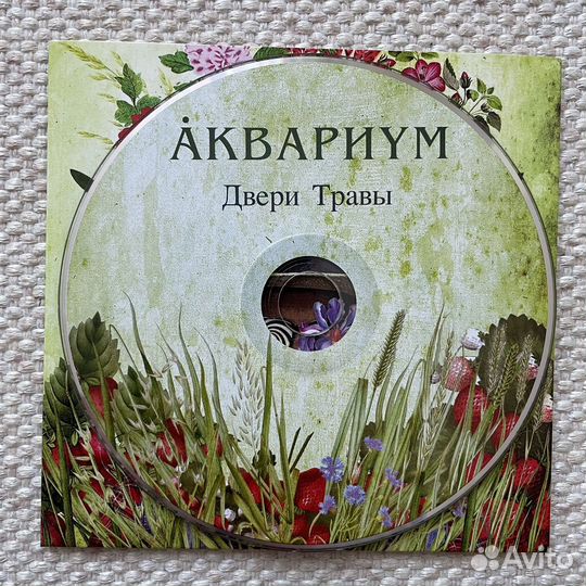 Аквариум – Двери Травы CD 2017 бг