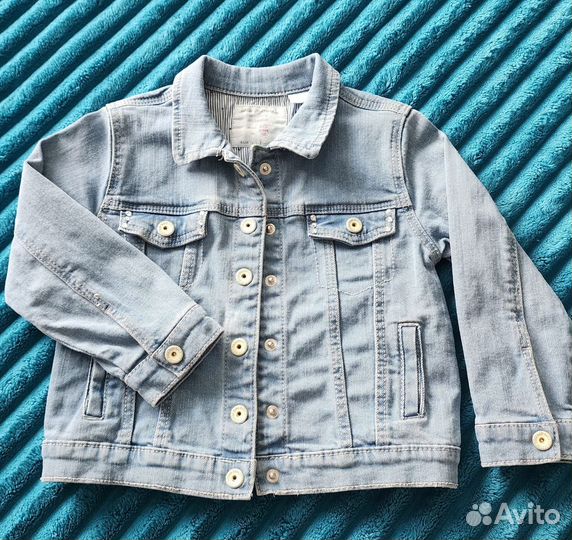 Джинсовая куртка Zara р.98