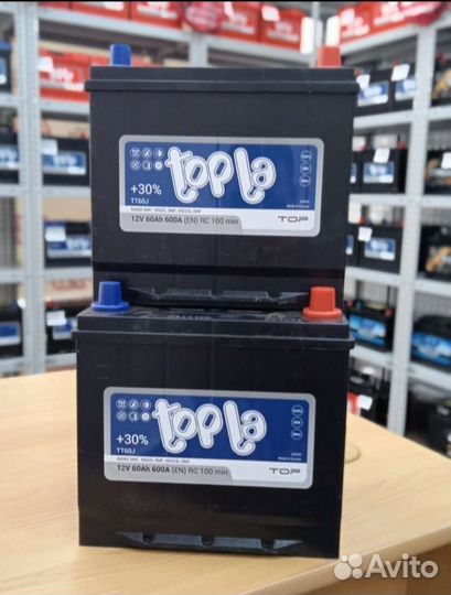 Аккумулятор Topla на Kia optima 60 ah