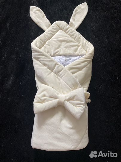 Конверт на выписку с бантом и шапочкой