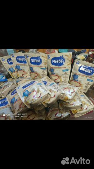 Детская каша молочные и безмолочные