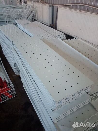 Стеллаж торговый металлический