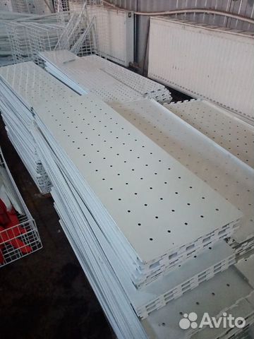 Стеллаж торговый металлический