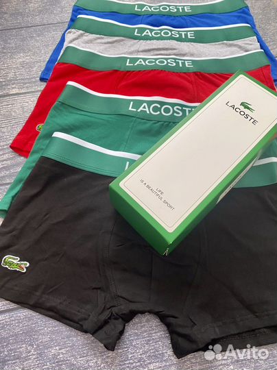 Трусы мужские боксеры lacoste