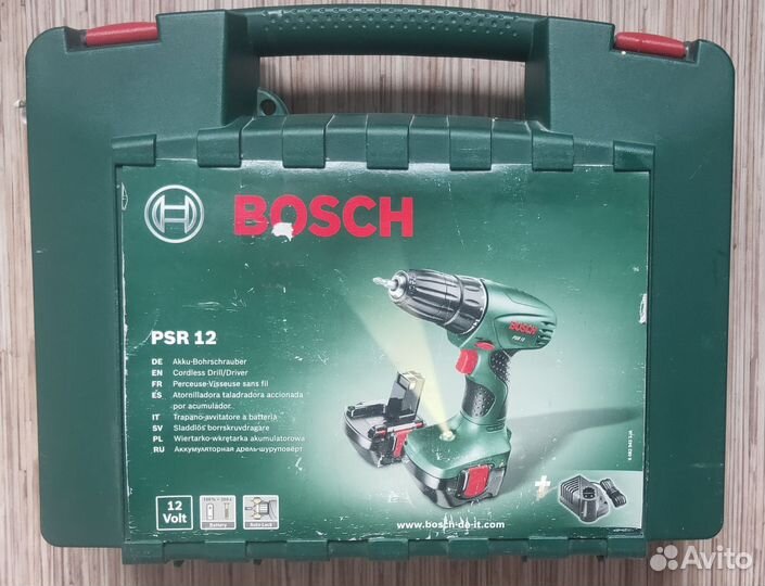 Шуруповёрт Bosch PSR 12