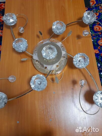 Люстра потолочная светодиодная бу