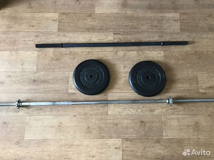 Грифы и блины Titan, Torneo