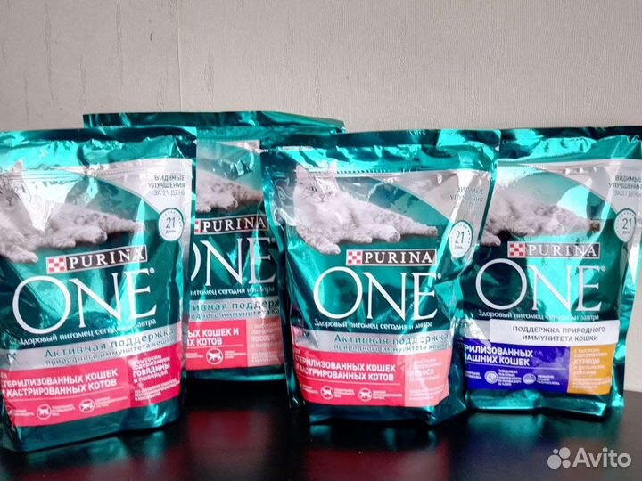 Корм для кошек Purina one