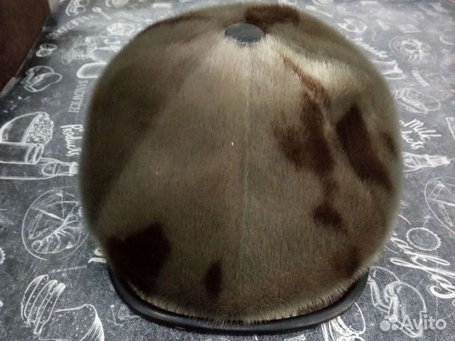 Меховая мужская кепка