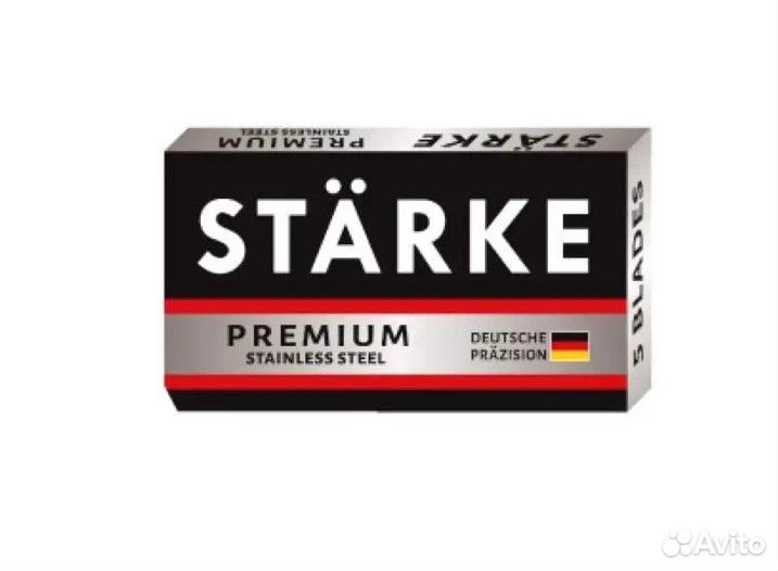 Лезвия для Т- бритв Stärke Premium (20 пачек по 5