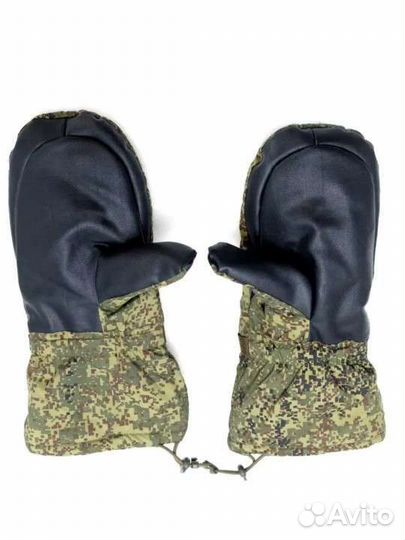 Рукавицы вкпо со съёмным утеплителем, кожа