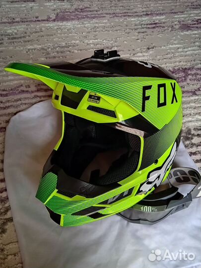 Шлем fox v1