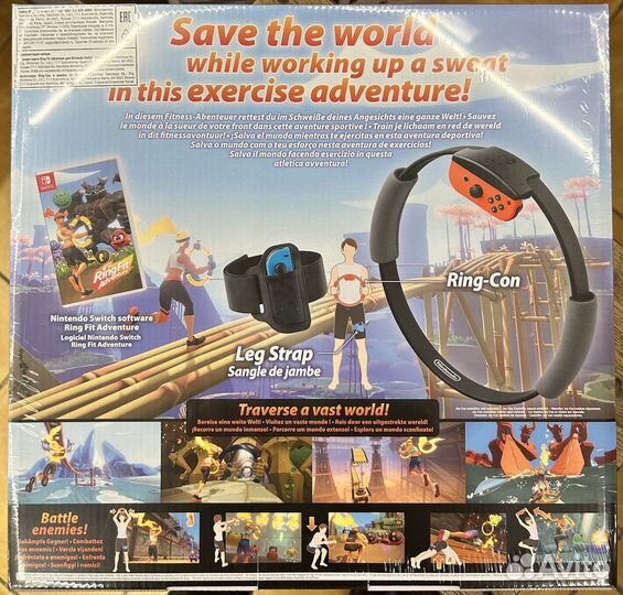 Ring Fit Adventure набор для Nintendo Switch новый