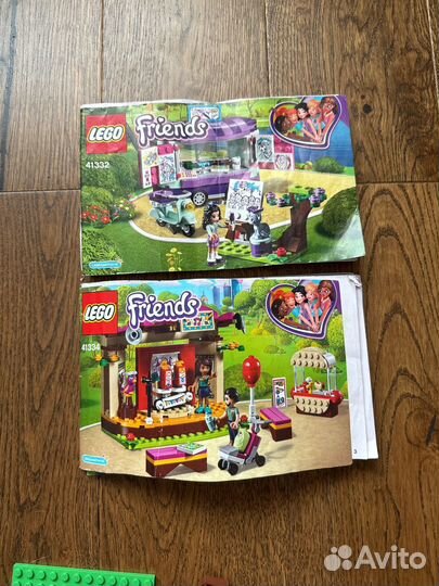 Lego friends 2 набора 41332 и 41334 россыпью
