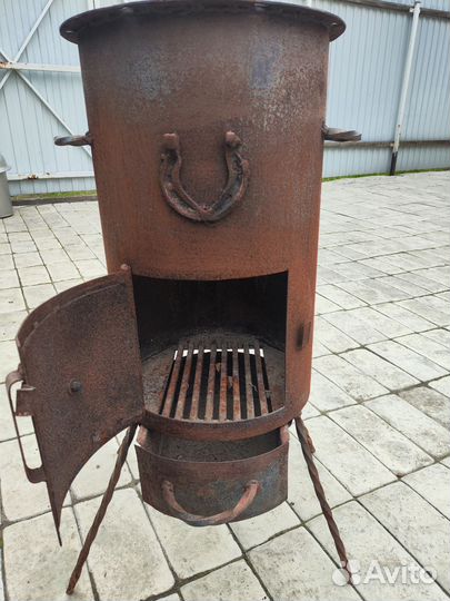 Печь под казан