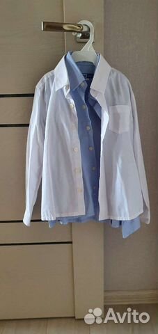 Рубашки школьные новые