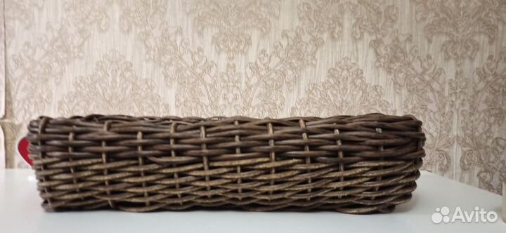 Кашпо из ротанга